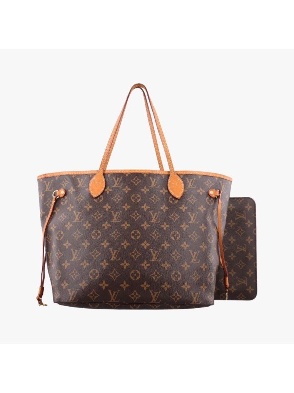 Louis Vuitton Neverfull MM Monogram Brown Canvas
